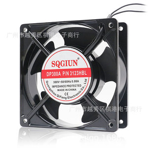 พัดลมระบายความร้อน Sqgiun 120 มม. 120x120x38 มม. 380V ลูกปืนคู่ สำหรับอุปกรณ์อุตสาหกรรม - Product Image 4