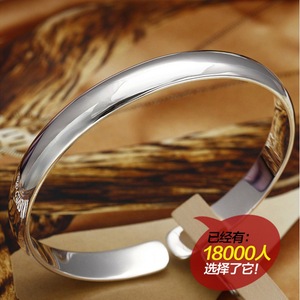 Bracelet ouvert en argent plaqué Weihua pour femmes, bijoux pour femmes, accessoire de mode - Product Image 3