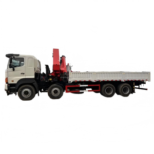 Novas guindastes articulados hidráulicos Palfinger de 25, 30 e 35 toneladas montados em caminhões pesados <span class=keywords><strong>Hino</strong></span> 8x4 com guindaste. - Product Image 5