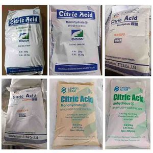Certificación HALAL KOSHER E330 Ácido Cítrico Monohidrato Aditivo Alimentario Edulcorante y Agente Auxiliar Químico - Product Image 5