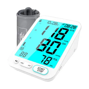 Hoge-Kwaliteit Digit Bp Monitor Elektronische Bloeddrukmeter Goedkope Bovenarm Bp Meter Digitale Bloeddrukmeter