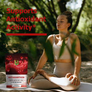 ซอฟต์เจลแอสตาแซนธินแบบ OEM ผลิตตามสั่ง ผสมน้ำมัน MCT ช่วยส่งเสริมสุขภาพโดยรวม สนับสนุนกิจกรรมสารต้านอนุมูลอิสระ - Product Image 6