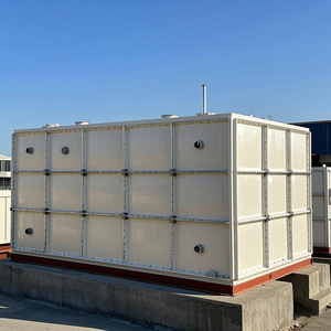 Durable 5 Cubic GRP Tanque de agua Forma cuadrada grande Plástico Multifuncional Modular Garantía de 3 años 3000L/Hora para restaurante - Product Image 5
