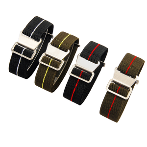 Bracelet de montre Marine French Force DNC de haute qualité Bracelet de montre Parachute élastique extensible 20mm 22mm - Product Image 1
