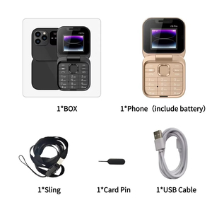 I16 Pro Mini Telefono a Conchiglia, Cellulare Pieghevole Dual SIM Globale con Display HD, Funzione Magic Voice, Radio FM, Blacklist e Chiamata Rapida - Product Image 6