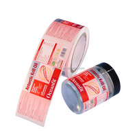 Autocollants en vinyle PVC 3D personnalisés pour l'extérieur, étiquettes privées, adhésifs imperméables, finition brillante UV, holographiques, pour aliments, bonbons, sucre, sur mesure