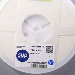 Whole Sale RR3216 1206L1654FT 1206 3216 Resistors Chip Resistors SMD Resistors 1.65Mohm 1% 1/4W Thick Film Resistor - Product Image 1
