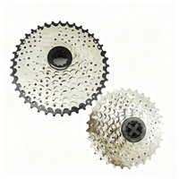 AFTFA 8 Cassette 9 vitesses en alliage d'aluminium 11-32T, haute résistance, durable, sûre, pour transmission de vélo de montagne, roue libre, fournisseur d'usine