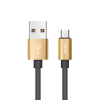 Nouveau connecteur USB Type-C standard en alliage d'aluminium, matériau TPE, conducteur en cuivre pur tressé, charge rapide, boîtier métallique, câble USB