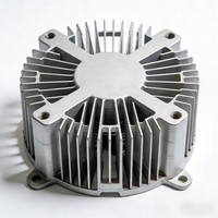 Boîtier de refroidissement en aluminium extrudé personnalisé pour appareils électroniques, dissipateur thermique extérieur en aluminium OEM
