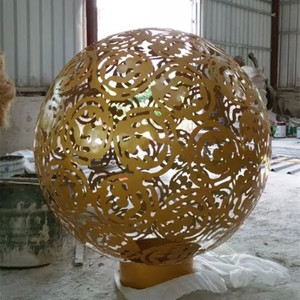 Ornement de ville <span class=keywords><strong>blanche</strong></span> Personnaliser Sculpture en acier inoxydable Sculpture décorative - Product Image 2