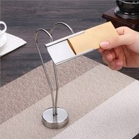 OKEY — accessoires de buffet et de restauration, en acier inoxydable, métal, bon marché, support de table, de restaurant, de mariage, pour numéro de table