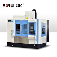 Fresadora CNC VMC650 con Carcasa Completa y Generador de Pulsos Manual para Capacitación Técnica