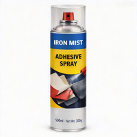 Spray adhésif repositionnable IRON MIST, résistant à la chaleur, colle multi-usages pour le bricolage et le collage industriel