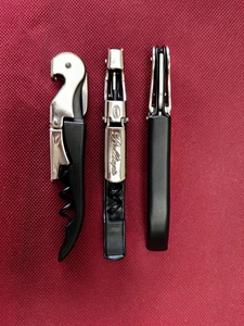 Nhà Máy Trực Tiếp Thép Không Gỉ Rượu Vang Mở Đa Chức Năng Bồi Bàn Corkscrew Cá Ngựa Dao Thiết Kế Cho Rượu Vang Đỏ Bia Chai Mở - Product Image 6