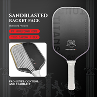 Raket Pickleball T700 Thermoformed, Gen 5 Inti Busa EPP 16mm, Permukaan Sandblasted untuk Pemain Outdoor Tingkat Lanjut