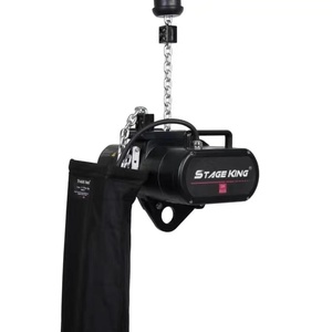 Polipasto Eléctrico de Cadena 250KG de Aleación de Aluminio Nuevo Negro para Escenario Motor D8 Plus Estándar Guincho de Cadena para <span class=keywords><strong>Teatro</strong></span> Protección IP66 TUV CE - Product Image 4