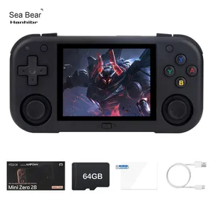 Consola de juegos <span class=keywords><strong>retro</strong></span> portátil AMPOWN MINI ZERO 28G | Reproductores de juegos de pantalla IPS de código abierto de 2,8 pulgadas compatibles con más de 20 Simuladores - Product Image 3