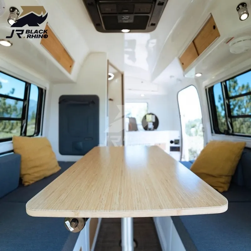 Galvanized sheet Rv-travel Trailer Comfort Mini Camper Rv Lightweight Caravan