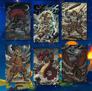 การ์ดสะสมโปเกมอนแท้จาก YQ Wholesale ลายอุคิโยะ งานศิลปะหายากจากญี่ปุ่น ของสะสมสำหรับแฟนอนิเมะ กล่องสุ่มการ์ด บูสเตอร์บ็อกซ์ - Product Image 4