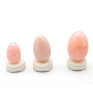 Huevos de Jade Yoni de cristal de cuarzo rosa para ejercicio <span class=keywords><strong>Vaginal</strong></span> - Product Image 6