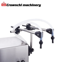 Machine de remplissage de liquides à double tête GFK-280 à commande numérique haute efficacité pour sacs et barils de lait de soja et produits chimiques |   Moteur CE