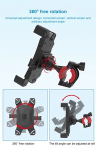 Soporte para Teléfono Móvil HONGDAK de Gran Tamaño, Universal para Motocicleta, Bicicleta de Montaña, Bicicleta Eléctrica, con Marco Fijo para iPhone, Xiaomi, Samsung - Product Image 2
