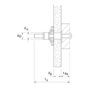 FISCHER - 519777 Fixation de cavité métallique avec vis métrique HM S-ANCRAGES EAN 4048962164893 ANCRAGES MÉCANIQUES - Product Image 4