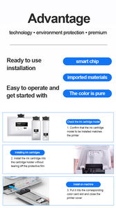 Cartouche d'encre noire compatible Goosam T9661 T9651 T9641 C13T964140 C13T965140 C13T966140 pour imprimante Epson WF-M5298DW - Product Image 3