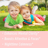 Glycinate de magnésium pour enfants de marque privée Gouttes liquides Calcium L-Théanine Omega-3 Supplément améliore la qualité du sommeil des enfants