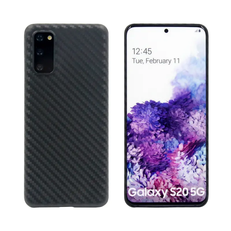 0.35mm Ultra thin For Galaxy S20 Carbon Fiber Cover Shockproof Phone Case For Samsung S20+slim PP for S20 Ultra 5G mobile Shell