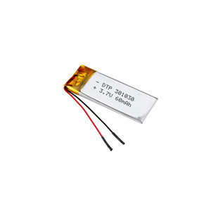 Batterie lithium-ion 301030 60mAh 3.7V grande capacité, vente directe d'usine, OEM, polymère d'origine - Product Image 2