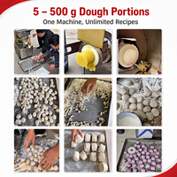 Machine automatique de division de la pâte à pain, coupe-pâte 5-500g, équipement de boulangerie pour petites entreprises Nigéria Kenya Afrique du Sud