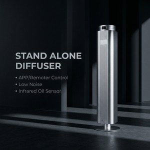 Crearoma Commercial Hotel Scent <strong>Diffuser</strong> Machine Infrared Oil Detection Technology Aluminum Alloy Metallic Style <strong>Aroma</strong> - Product Image 1
