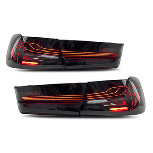 Luces Traseras LED con Lente Roja, Lámpara de Freno, Nueva Actualización LED, Luces Traseras 2019-2021 para <span class=keywords><strong>BMW</strong></span> Serie 3 G20 G28 G80 M3 - Product Image 6