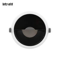 Aluminium COB Dimmable Led Down Lights 8W 10W 15W 25W Polarized Tube Encastré Downlight