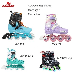 Tùy Chỉnh Cứng Shell Phổ Biến 4 <span class=keywords><strong>90Mm</strong></span> Con Lăn Bánh Xe Có Thể Điều Chỉnh slalom <span class=keywords><strong>Inline</strong></span> Trẻ Em Patins Giày Trượt - Product Image 5