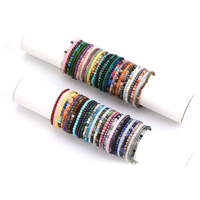 CC 4mm Haute Qualité Multi Couleurs Pierre Semi-Précieuse Élastique Stretch Petites Perles Mala Bracelets En Gros Bracelet Fengshui
