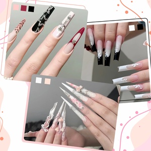 <span class=keywords><strong>ผง</strong></span>อะคริลิคสำหรับทำเล็บ ชุด 10 สี ขาวใสแบบฝรั่งเศส คริสตัล 3 มิติ สำหรับแกะสลัก เสริมความแข็งแรง ชุดมืออาชีพ OEM - Product Image 4