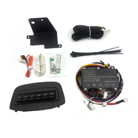 OTTOVOXX Kit de Panel de Interruptores Auxiliares de 6 Canales para Ford F150 2015-2021, Interruptores de Consola Superior para Luces y Accesorios