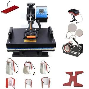 13 In 1 Heat Press Machines Transfer T shirt Printing Sublimation Machine For Pen/Mug/Ball/Shoes