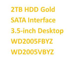 ฮาร์ดดิสก์ WD2005FBYZ Enterprise Gold ความจุ 2TB แบบติดตั้งภายใน ความเร็ว 7200 RPM คลาส SATA แคช 128MB ขนาด 3.5 นิ้ว อินเทอร์เฟซ SATA3 ปรับสภาพใหม่ - Product Image 2
