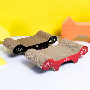 Großhandel Custom <span class=keywords><strong>Cat</strong></span> <span class=keywords><strong>Scratch</strong></span> <span class=keywords><strong>Lounge</strong></span> Langlebiges Wellbett für Katzen - Product Image 5