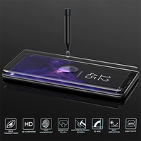 Protecteur d'écran en verre trempé liquide UV incurvé 3D pour Google Pixel 7 Pro, emballage de vente au détail