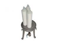Filtre en titane pur, Gr2, résistant aux produits chimiques industriels, résistant à la corrosion, élément filtrant en titane métallique PP
