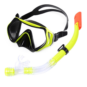 Ensemble de masque de plongée xinyixuanBlue 2 pièces, masque de plongée étanche avec tube, équipement de natation en PVC pour adultes - Product Image 3