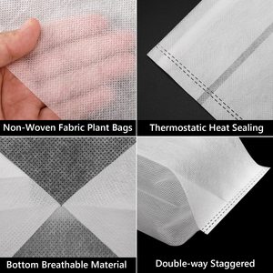 Borsa per vivaio biodegradabile per piante non tessute di dimensioni personalizzate dirette in fabbrica per la piantina di fiori d'albero - Product Image 2