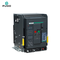 Disjoncteur industriel PUGO PLW2-1600 50kA 690V 1600A 3P 4P extractible et fixe (ACB)