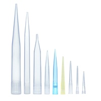 Fournitures médicales de laboratoire Cotaus embouts de pipette multicolores 1000ul avec filtre 10ul 100ul 200ul 1000ul micro embouts de pipette 96 embouts