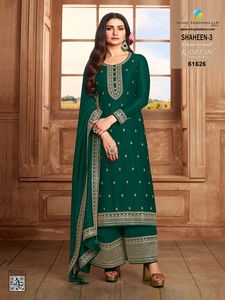 Costumes Salwar Kameez de Luxe au Design Moderne pour Mariage et Soirée Vinay Kaseesh Shaheen de Fabricant Indien - Product Image 6